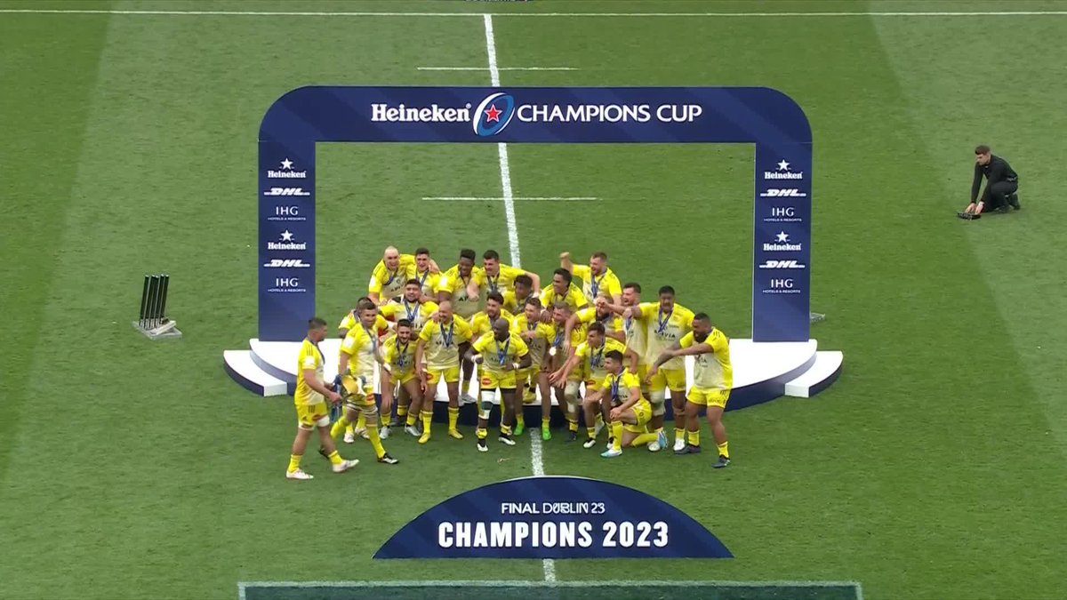 ⭐️⭐️ @StadeRochelais are two time #HeinekenChampionsCup Champions 🏆
