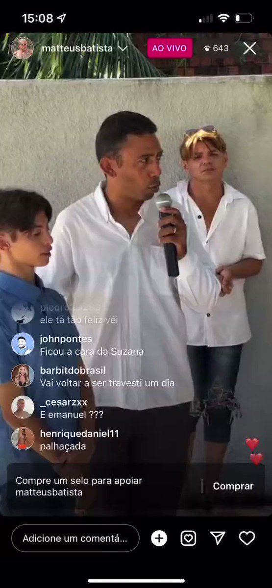 🚨 VEJA: Catty Lares oficialmente é uma ex-mulher trans e aparece com visual masculino e sendo chamado de Emanuel após se converter em igreja evangélica.