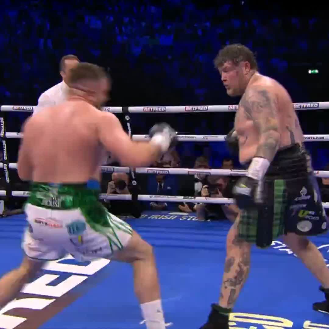 𝐂𝐀𝐑𝐓𝐘 𝐏𝐀𝐑𝐓𝐘 🥳 Thomas Carty🇮🇪 wins the Celtic Heavyweight Title with an stoppage victory over Jay McFarlane! #CartyMcFarlane #TaylorCameron