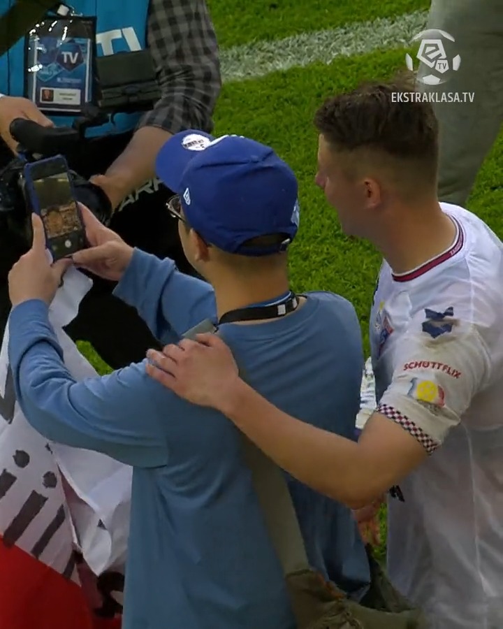 Przyleciał aż z Japonii, żeby zobaczyć swojego idola #NaStadionie 🥰 🥹 Górnik Zabrze