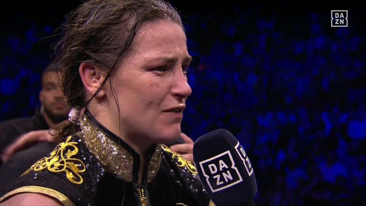 A champion in victory and defeat. There is only one Katie Taylor ❤️️ #TaylorCameron