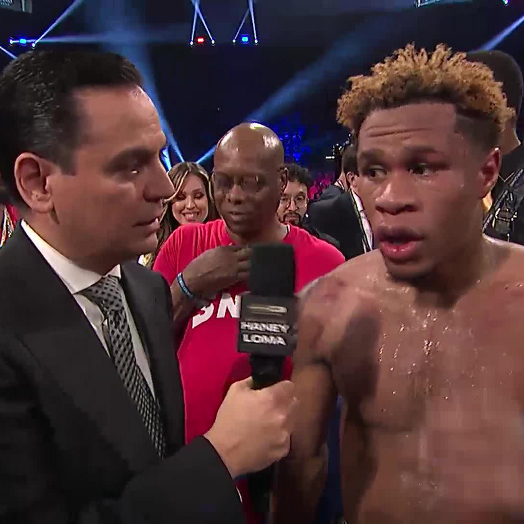 Respect was earned over twelve hard-fought rounds 👏 #HaneyLoma