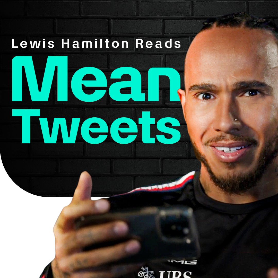 Mean Tweets: Lewis Hamilton edition. 👀