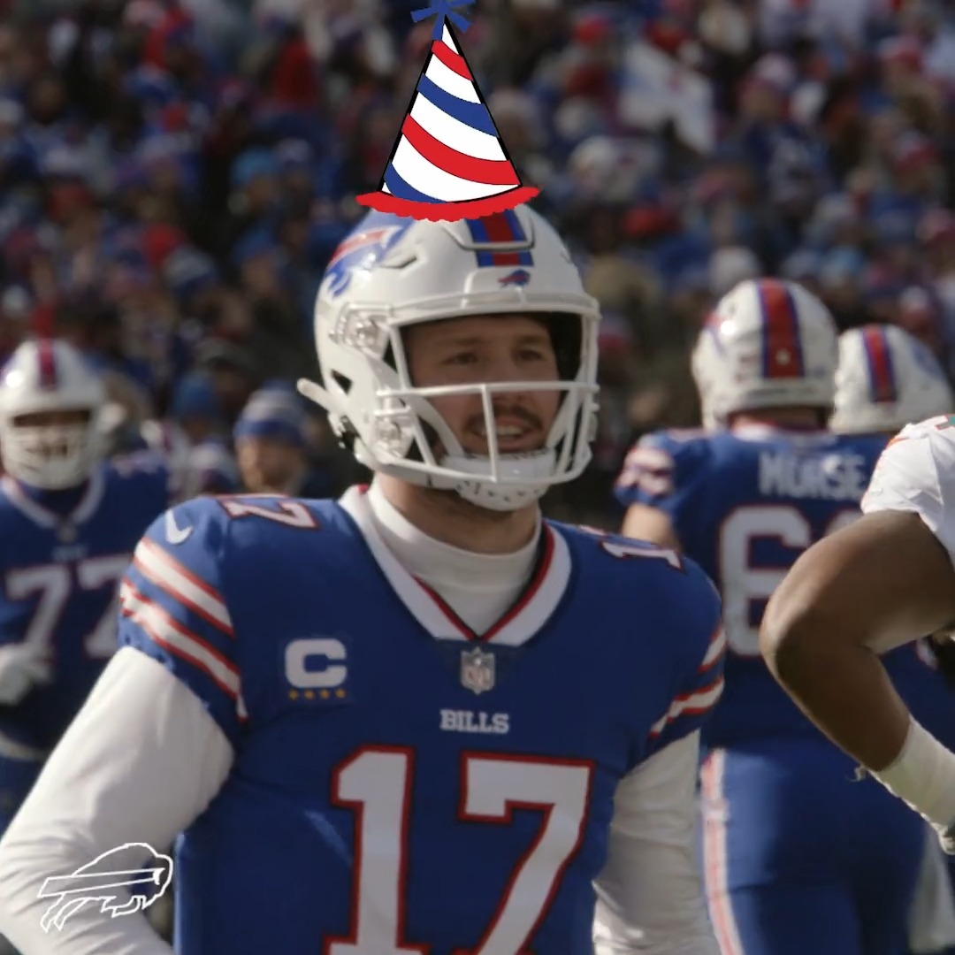 HAPPY BIRTHDAY @JOSHALLENQB!! 🥳 #GoBills | #BillsMafia