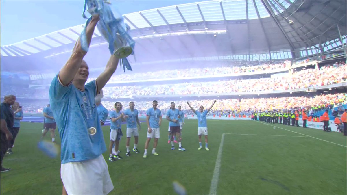 Erling Haaland: PREMIER LEAGUE CHAMPION!