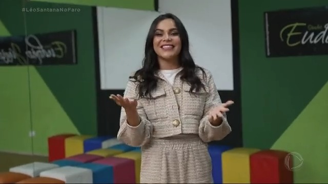 E para surpreender a Duda, a Emilly Araújo também entrou na missão #LéoSantanaNoFaro