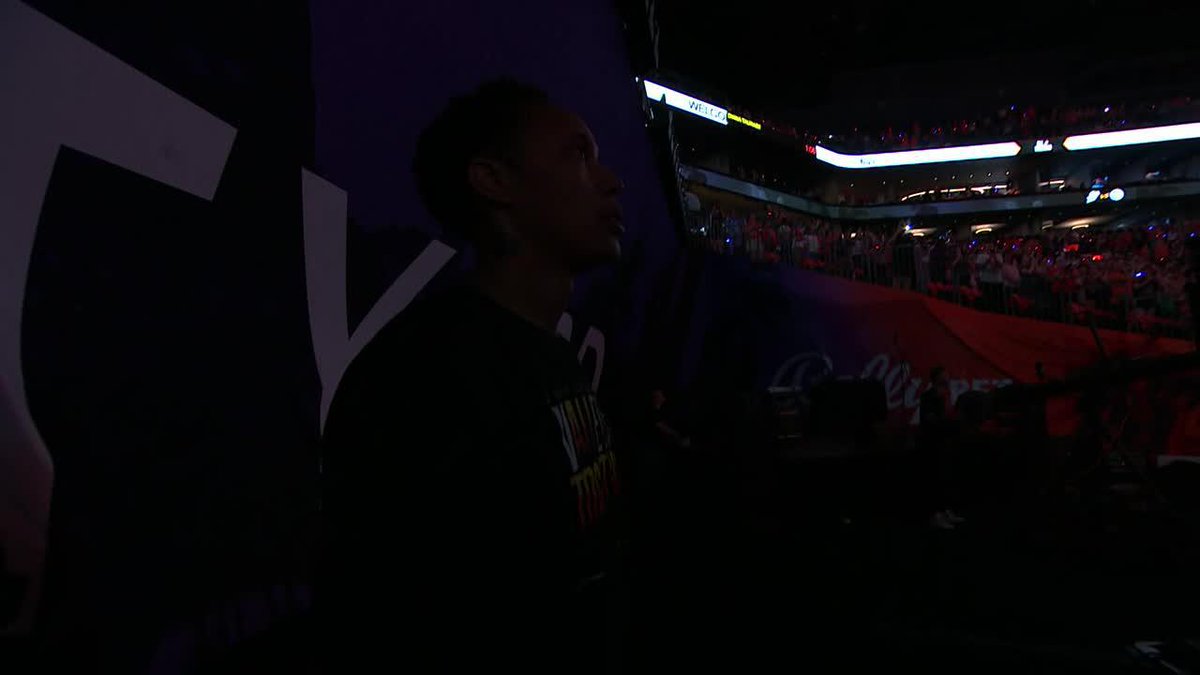 Brittney Griner was introduced before her first home game in 585 days. What a moment.