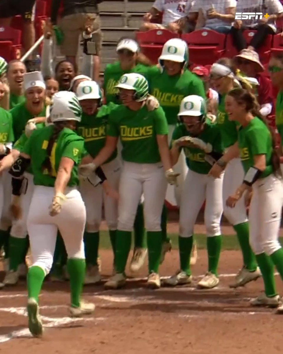 Oregon Softball is moving onto the Super Regionals after closing out the game with a grand slam 🙌