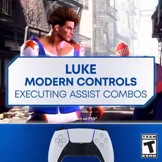 Using Modern Controls in Street Fighter 6? Hold R2 on the DualSense wireless controller + an attack button to bust out helpful Assist Combos. Here's three examples from Luke, playable in this weekend's Open Beta