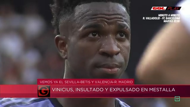 🚨‼️ Las lágrimas de Vinicius después de los insultos cavernícolas de unos indeseables en las gradas de Mestalla.