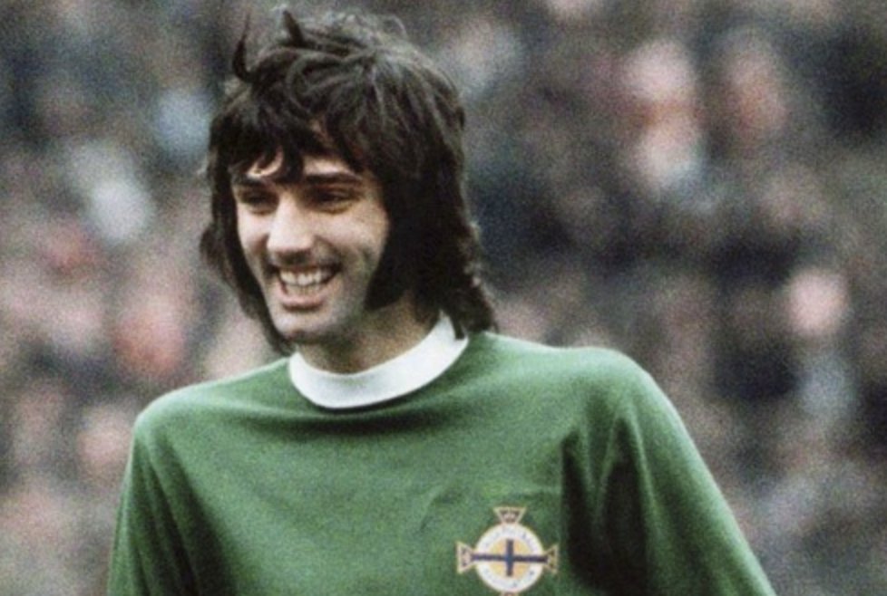 💚 The great George Best would have been 77 today ⚽️ What a gift to the game he was 🙏 #GAWA #GeorgeBest #MUFC #BelfastBoy