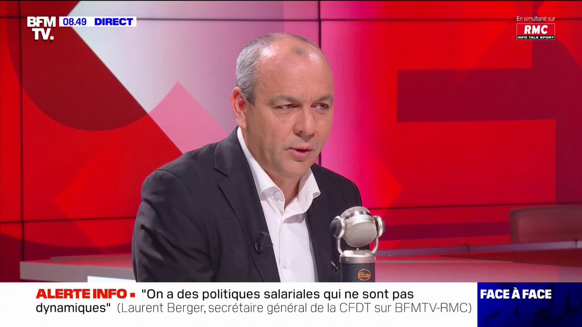 Laurent Berger (@CfdtBerger): "Les agents de la fonction publiue ne sont pas un coût, c'est une richesse"