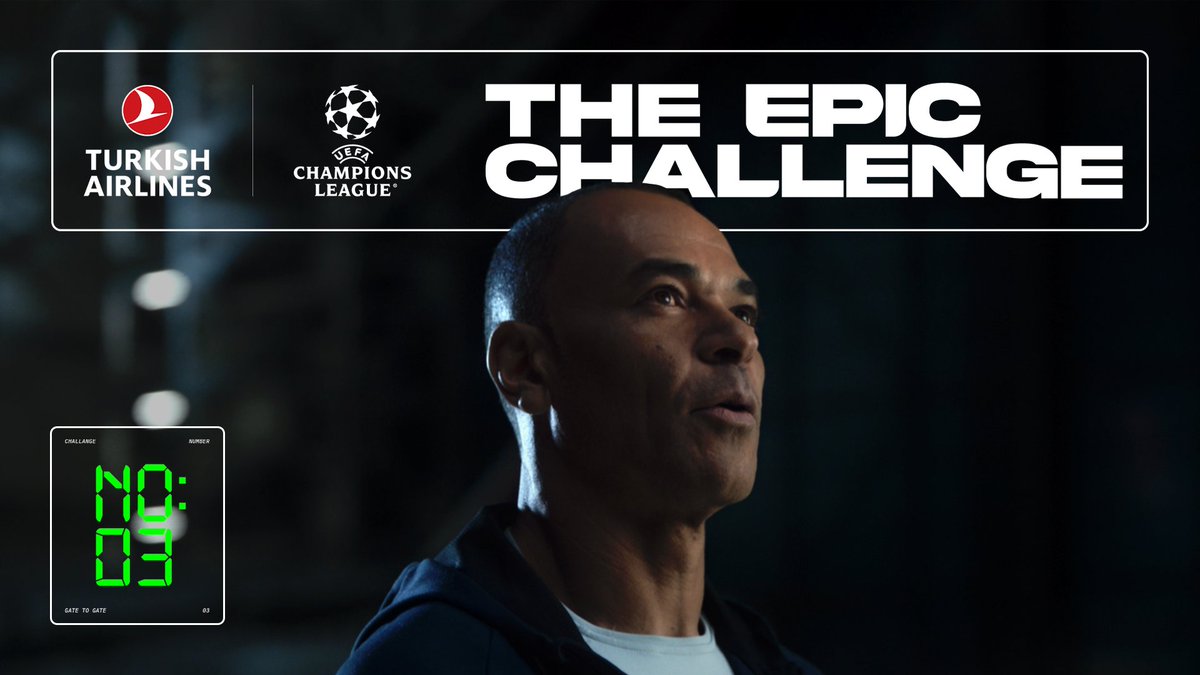 ✈️🏆 #TheEpicChallenge is going strong with football legend Cafu taking the lead! Challenge: Score a goal through the plane into the car! UEFA Champions League #TurkishAirlines #UCL