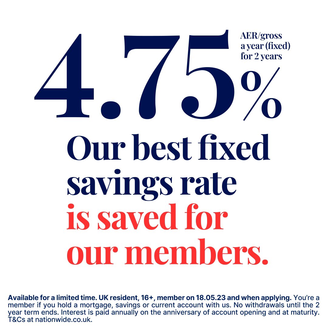 An exclusive savings account, just for our members. Find out if you’re eligible for The Nationwide Fairer Share bond:
