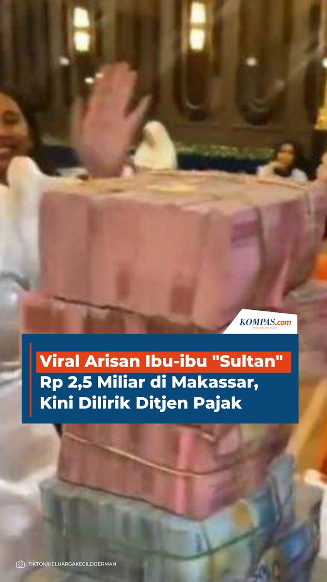 Beredar video arisan ibu-ibu sosialita "Sultan" menggelar arisan yang nilainya fantastis mencapai Rp 2,5 miliar.