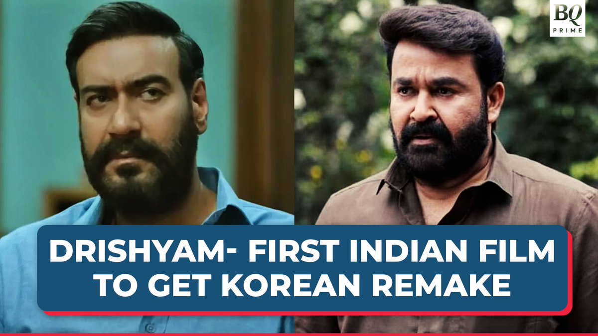 #JeethuJoseph's award-winning malayalam series #Drishyam becomes the first Indian film to be adapted for a South Korean release. Here's BQ Prime's amanda singh with the details. For the latest news & updates, visit: