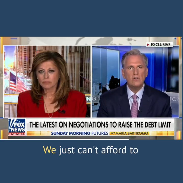 President Biden wants to spend MORE money than the federal government did at the height of the pandemic. American taxpayers just cannot afford to keep borrowing money from China.