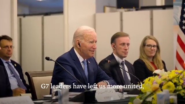 The G7 is more united, more resolved, and more determined to set up for greater progress in the months ahead.