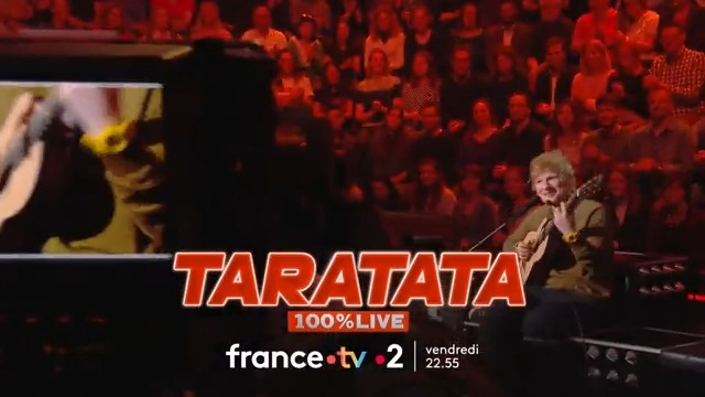 [🎼 RDV vendredi 26 mai à 22h55 sur @France2tv] 🎤@EdSheeran 🎤@monkey_D_youv 🎤Hoshi 🎤@BensonBoone 🎤@Cian_Ducrot 🎤 #RORI 🎤 Nagui #Taratata📺