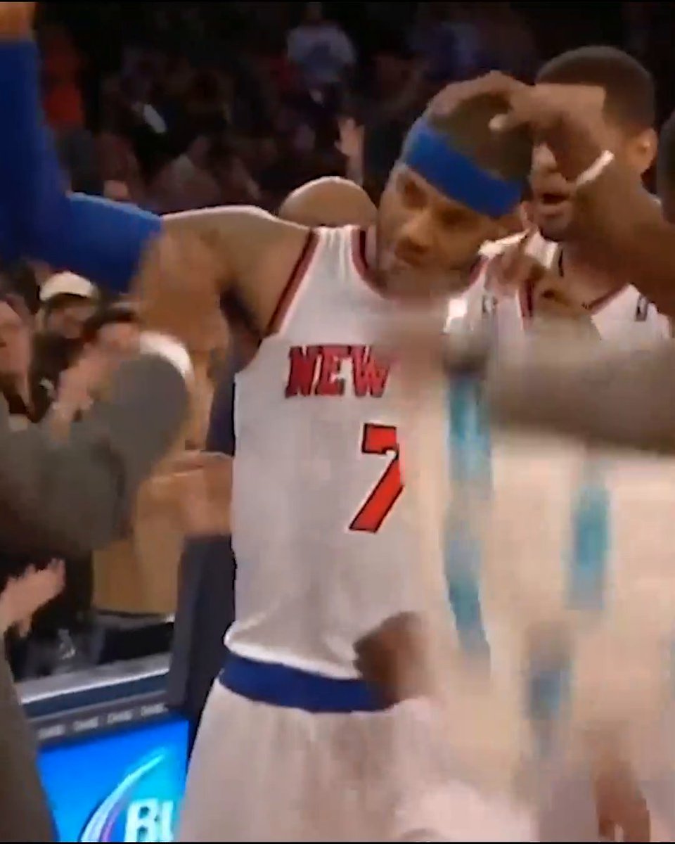 Melo finishes with the ninth-most points in NBA history 👏 His career-high 62 point performance at MSG in 2014 was one to remember 😮‍💨