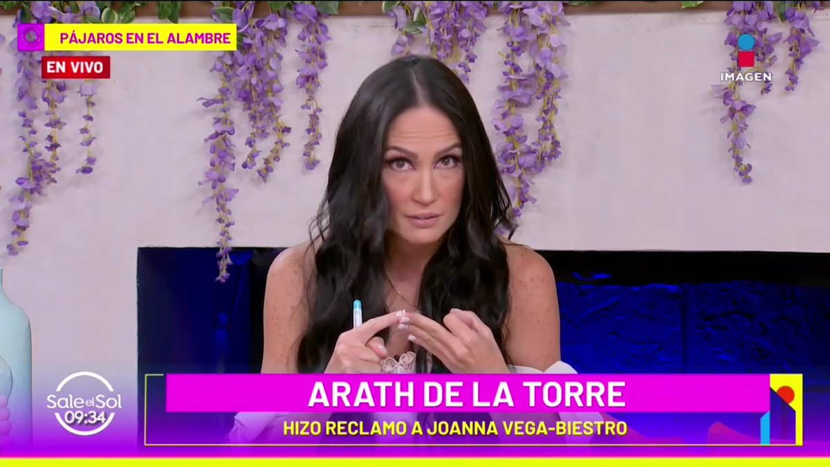 ¡#ArathDeLaTorre INSULTÓ e INTIMIDÓ a #JoannaVegaBiestro frente a su hija! #PájarosEnElAlambre 🐦 en #SaleElSol 🌞: