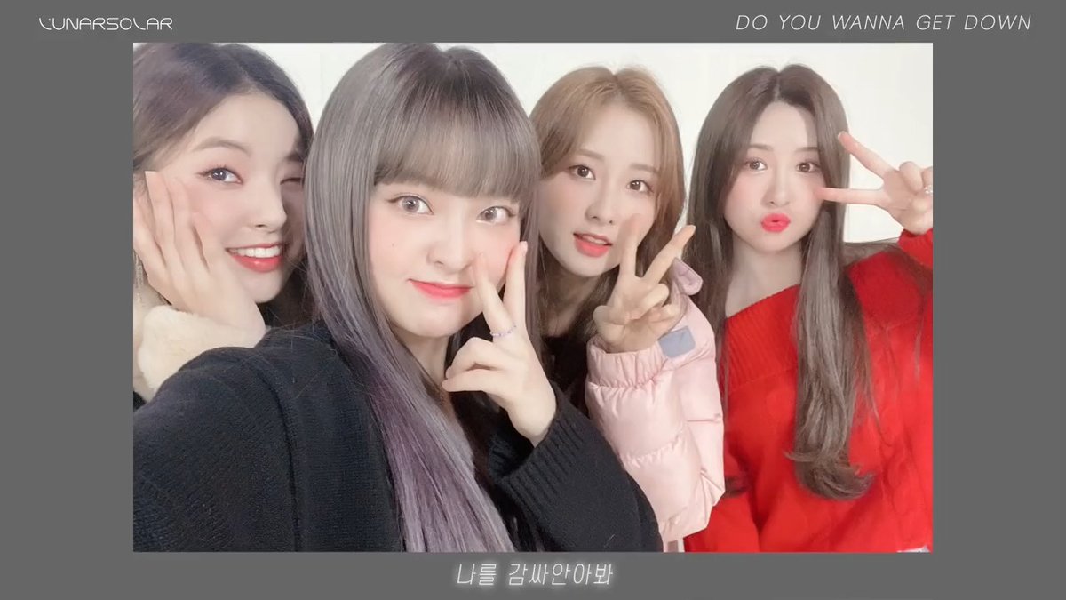 1 year ago today, LUNARSOLAR released ‘Do you wanna get down’. This is their last single due to their disbandment