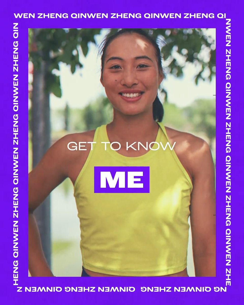 Karaoke Queen 🎙️ Get to know your new karaoke partner, Zheng Qinwen 😜