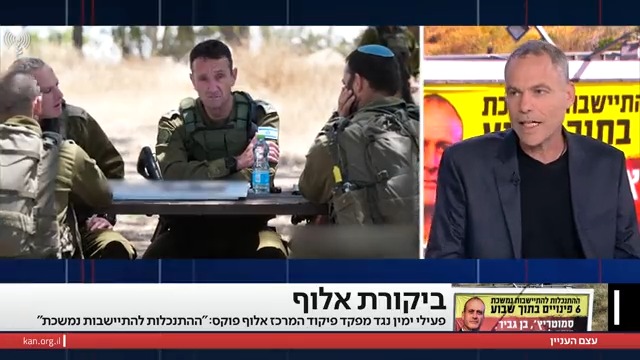 "התנכלות להתיישבות": פעילים יהודים ביו"ש מאשימים את מפקד פיקוד מרכז האלוף יהודה פוקס בקביעת מדיניות עוקפת ממשלה. האם קציני צה"ל הבכירים קובעים אסטרטגיה בעצמם? רועי שרון Roy Sharon חושב שהטענות צריכות להיות מופנות לדרג המדיני #עצם_העניין