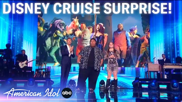 Congrats Iam Tongi and Megan Danielle! Now it’s time to set sail on a magical Disney Cruise Line vacation aboard the #DisneyWish! ⚓✨