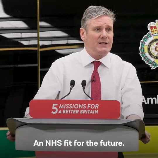 My mission-driven government will build an NHS fit for the future.