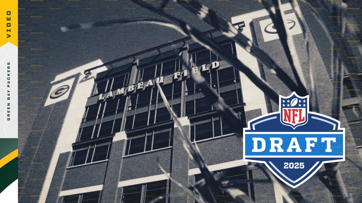 Coming 🔜 Draft Day in Green Bay We'll see you in 2025, #NFLDraft!