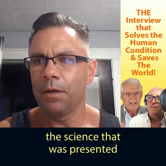 This is the most important interview of all time! It solves the human condition, ends the turmoil & suffering in the world & finally makes sense of our lives.