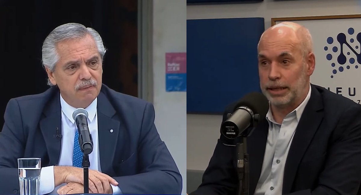"Favaloro": Por el cruce entre Alberto Fernández y Horacio Rodríguez Larreta