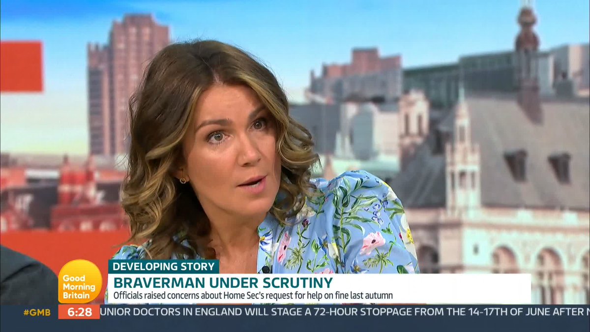 'It's not Watergate.' 'She was trying to use her position in a public office to get special treatment.' Susanna Reid, Richard Madeley, Kevin Maguire and Andrew Pierce discuss Suella Braverman's request for help on a speeding fine.
