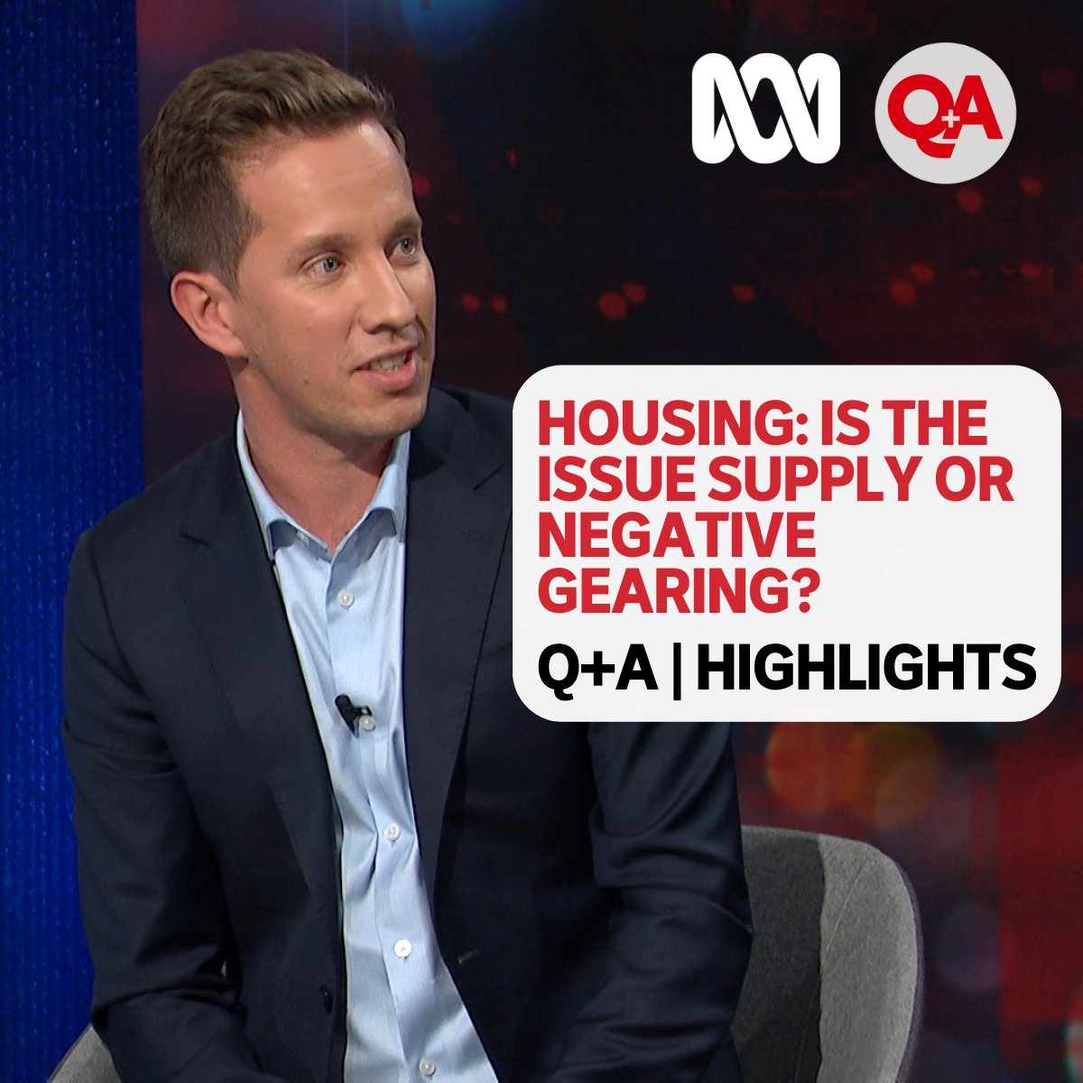 Can politicians, especially those who own more than one property, justify tax breaks for investment properties through negative gearing during a housing crisis? #QandA