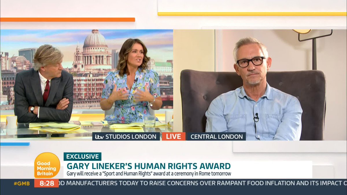 'Imagine what it would take for you to flee with whatever you've got on your back at the time.' Gary Lineker says welcoming two refugees into his home was a 'wonderful experience', particularly for his sons.