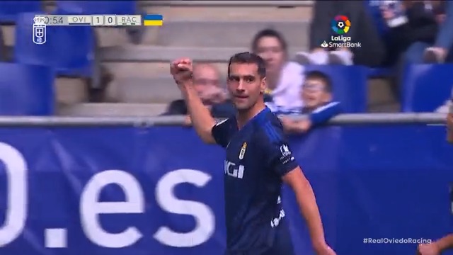 El guante de Camarasa 🧤 El testarazo de Dani Calvo ☄️ ⚡ DIGI España gol ⚡ de la J41 #LaLigaHighlights #RealOviedo 🔵⚪