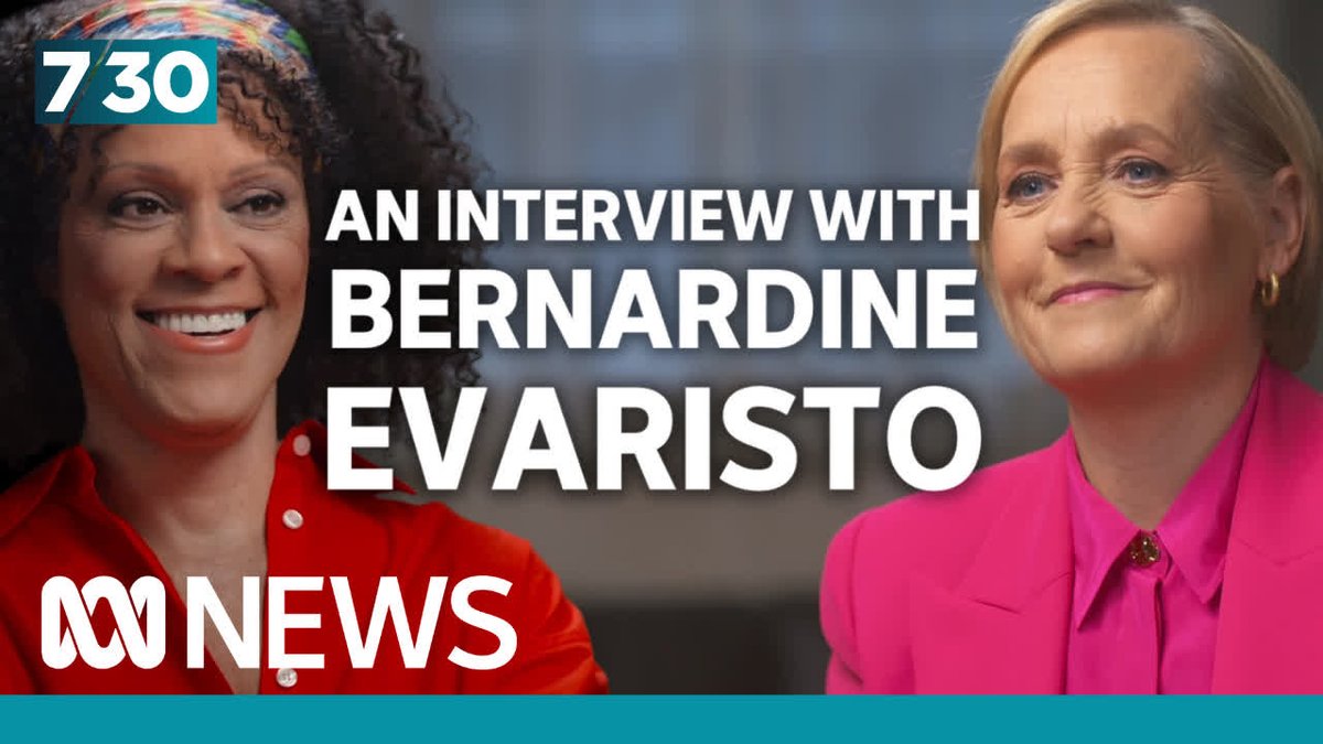 Watch Sarah Ferguson's full interview with British author, Bernardine Evaristo. #abc730