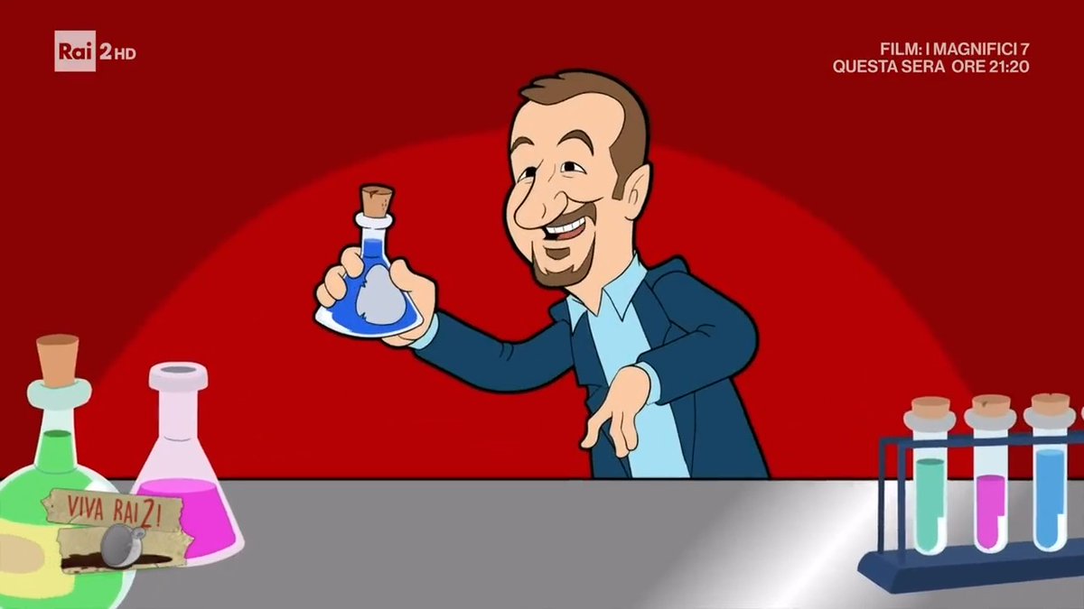 Nel mondo di #VivaRai2 cartoon @maurocasciari voleva solo vendicarsi... Ma quando arrivano Rosario Fiorello e Fabrizio Biggio non sappiamo più chi si prende gioco di chi 👀 Grazie Dan e Dav per queste magie!