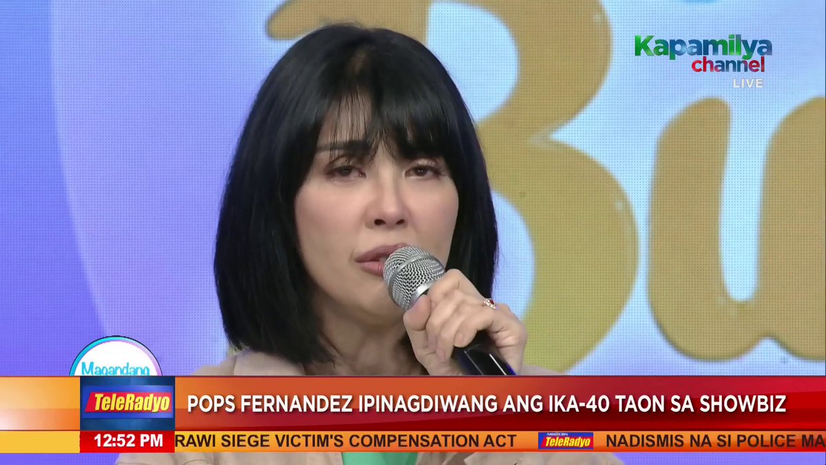 Ipinagdiwang ni Pops Fernandez ang kaniyang ika-40 taon sa showbiz. #Showbuzz #HeadlinePilipinas Basahin ang kaugnay na balita: