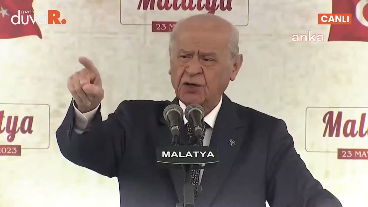 Bahçeli: Hans bir Amerikan çocuğudur, Sam bir Amerikan çocuğudur. Jesse James bir Amerikan kovboyudur. Almanya'da bir başkası var. Fransa'da Frank var. İngiltere'de Henry var
