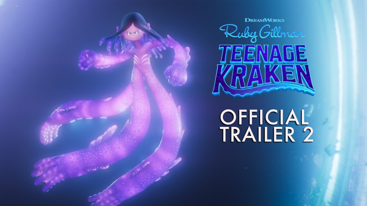 Giant Krakens Vs Evil Mermaids. This summer experience Ruby Gillman #TeenageKrakenMovie only in theaters June 30.