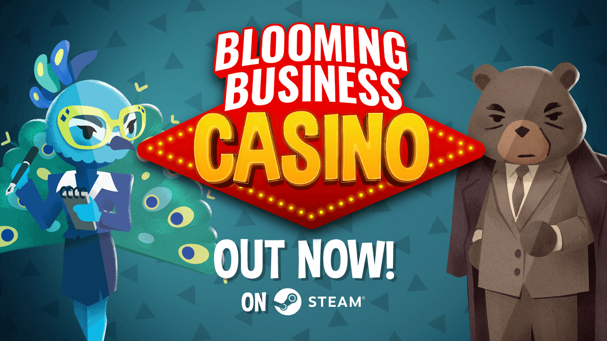 The wait is over Bosses! Our doors are open for good! You can now enjoy playing Blooming Business: Casino on Steam! 🎲 For our early adopters, we are happy to share that you’ll get a 25% discount as well as the official game soundtrack, until May 30th . #LaunchDay #BloomingBiz