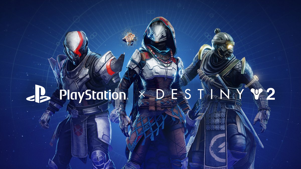 Bungie and PlayStation Studios collaborate on cosmetic Destiny 2 content inspired by: ⛓️ Kratos 🏹 Aloy ⚔️ Jin 🍄 Cordyceps 🔩 Ratchet &amp; Clank Full details at PS Blog: