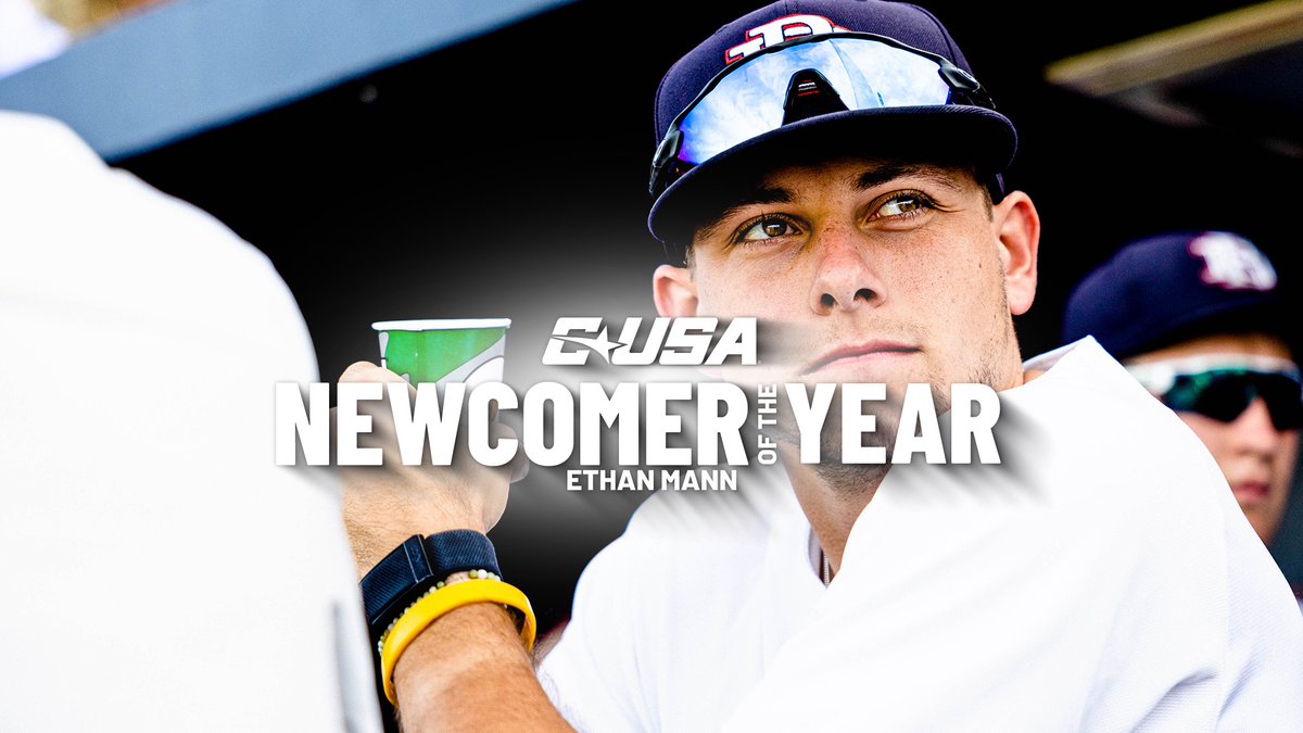 He made his presence felt from day one. Ethan Mann is the Conference USA Newcomer of the Year!