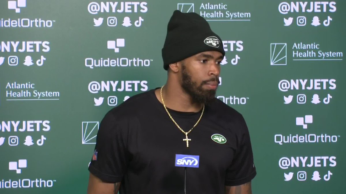 "I was ready to get out of there. The things that were said to me...I wasn't being respected." Chuck Clark on being traded from the Ravens to the Jets:
