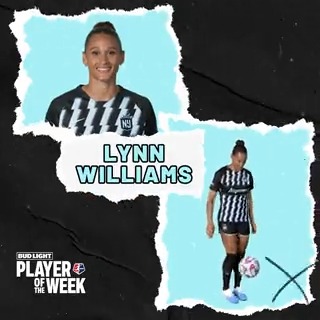 GOTHAM RACKING 'EM UP‼️ Lynn Williams wins Bud Light Player of the Week!
