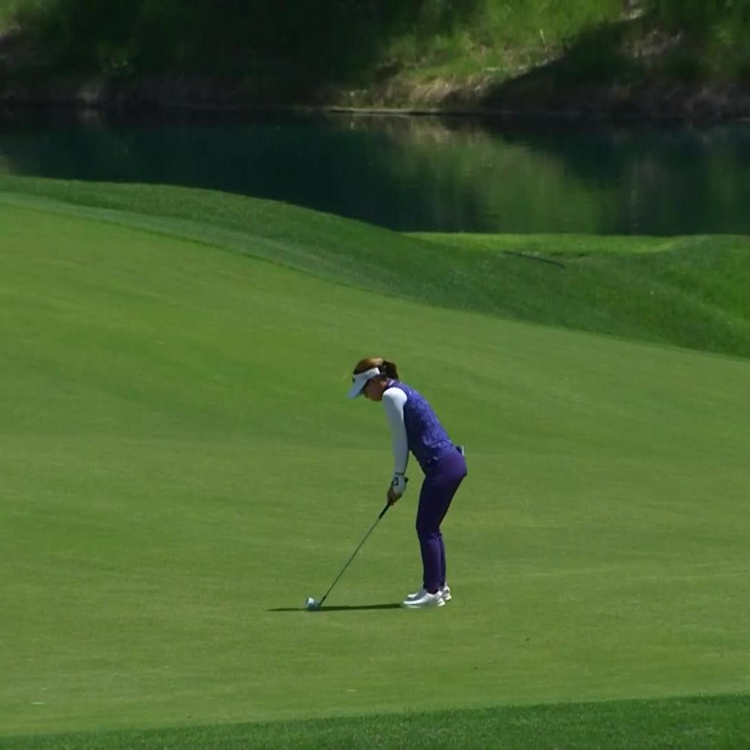 Just wait for it. I promise you! LPGA T-Mobile Match Play Presented by MGM Rewards Jenny Shin | #LPGALookBack