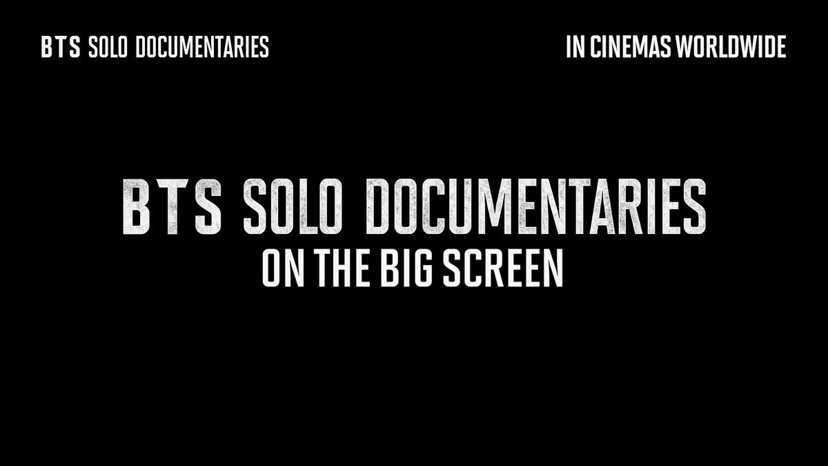 🎉BTS Solo Documentaries🎉 <j-hope IN THE BOX> &amp; <SUGA: Road to D-DAY> In cinemas worldwide from Sat, June 17 for a limited time only 🔗 Tickets now on sale at #BTSsolodocumentaries #jhopeINTHEBOX #RoadToDDAY