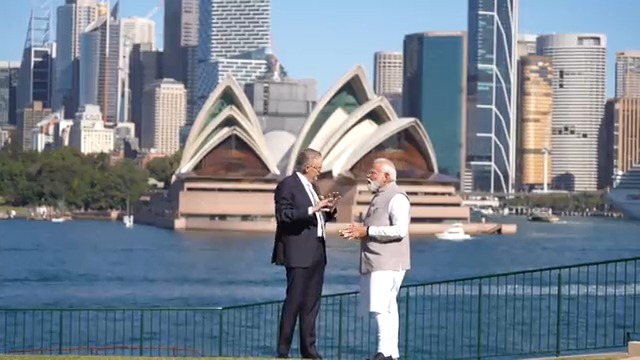 The India-Australia friendship is a special one!